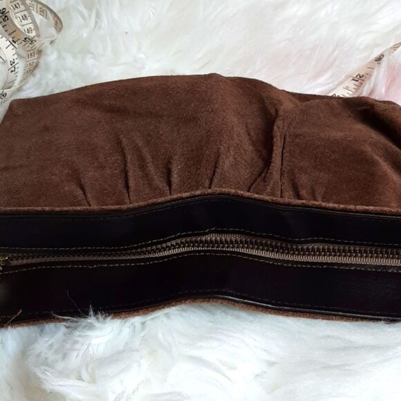 BAZAAR VINTAGE   Genuine Pig‎ Skin  Suede - Picture 15 of 16